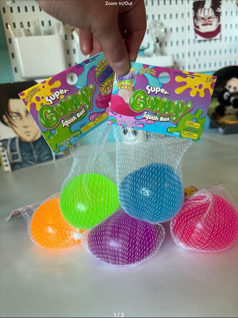Super gummy squish ball fidget viral TikTok